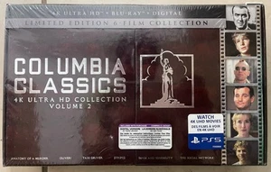NEW COLUMBIA CLASSICS VOLUME 2 4K UHD BLU-RAY DIGITAL BOOK BONUS DISC 6-FILM OOP - Picture 1 of 1