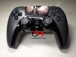 Cache central manette ps5 noir brillant - Foto 1 di 3