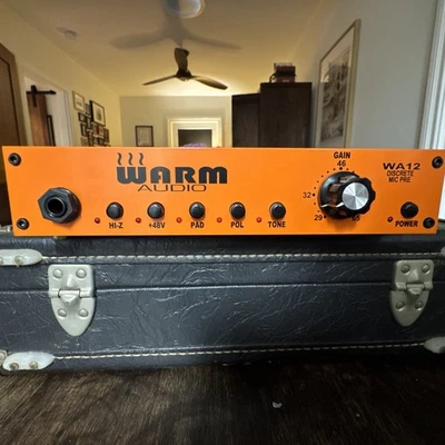 Warm Audio WA12 Discrete Mic Preamp - Power supply Not Included - Image 1 of 2