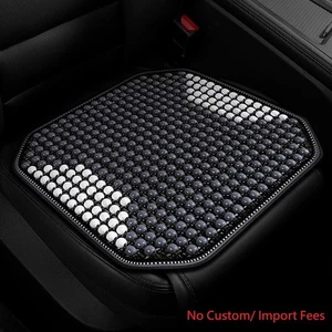 Car Seat Cover Mat Wooden Beads Cushion Universal Summer Breathable Massage Pad - Picture 1 of 11