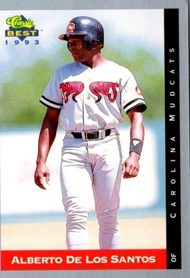 1993 Classic Best Alberto De Los Santos #132 Carolina Mudcats Baseball Card - Image 1 of 2
