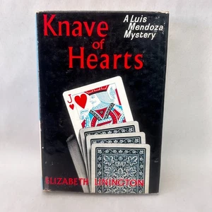 Knave of Hearts by Elizabeth Linington A Luis Mendoza Mystery Hardcover 1963 - Imagen 1 de 14