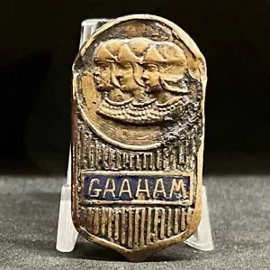 EE. UU. Antiguo 1920 ́ Graham-Paige Radiador Insignia Emblema Esmalte ¡Pieza súper escasa! - Imagen 1 de 12