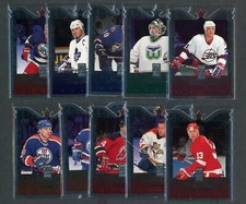 1995-96 DONRUSS ELITE DIE CUTS LOT OF 10 CARDS /500        *5880