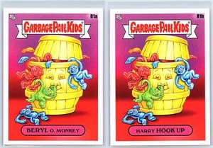 Barrel Of Monkeys Garbage Pail Kids Spoof Beryl & Harry 2 Card Set - Picture 1 of 2