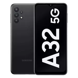 NEW Samsung Galaxy A32 5G A326U 128GB Prism Black Unlocked AT&T T-Mobile Verizon - Picture 1 of 3
