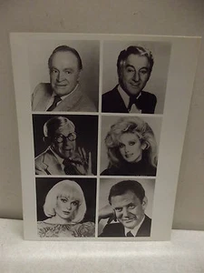 NBC BOB HOPE DANNY THOMAS GEORGE BURNS MORGAN FAIRCHILD TONY RANDALL 9"X7" PHOTO - Picture 1 of 2