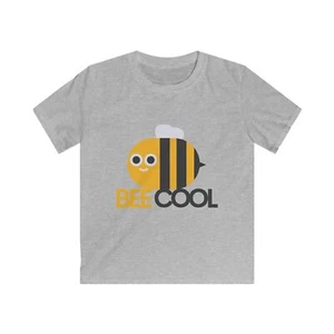 Kids Soft Trendy Bee Cool T Shirt - Picture 1 of 2
