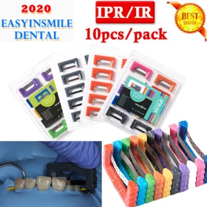 USA 10Pcs Orthodontics IPR/IR Interproximal Reduction Strip Dental Finishing Saw - Picture 1 of 14