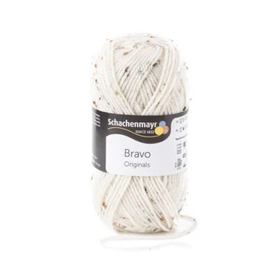 BRAVO von Schachenmayr - NATUR TWEED (00002) - 50 g / ca. 133 m Wolle