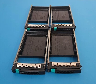 Lot 4 ( 4 pcs) Intel 2.5" Server Caddy Tray G17613-005 H17741-001 w/ screws - Image 1 of 2