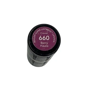 Revlon Super Lustrous Lipstick Berry Haute 660 Creamy Rich Color NEW - Picture 1 of 3