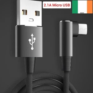 Micro USB Charging Cable & Data Charger Fast Charge 2 meter For Android Samsung - Imagen 1 de 4