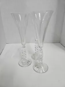 3er Set Millennium "2000" Wein Sektflöte Kristall Gläser Sammlerstück - Bild 1 von 6