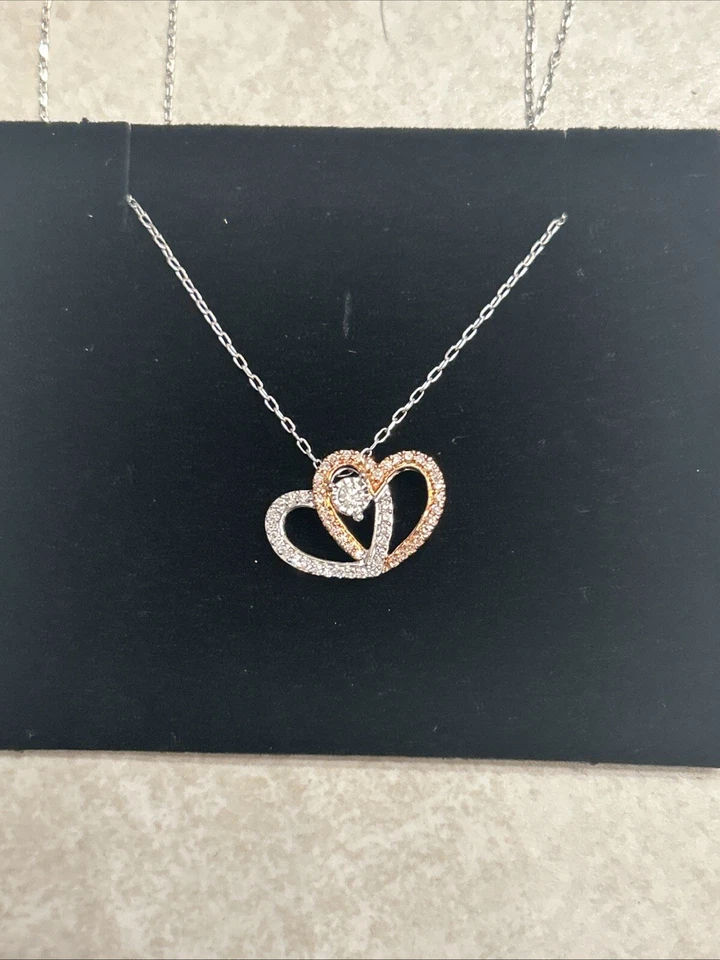 Diamond Heart 10k Two-toned Gold - Image 1 of 1