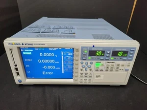 Yokogawa WT3004E: Precision Power Analyzer, Suffix -2A4-30A0-D/FQ (9247) - Bild 1 von 8