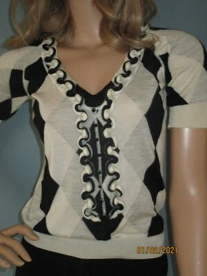 LOUIS VUITTON!!! ¡Precioso top tejido de seda de cachemir! S Foto 1 de 4