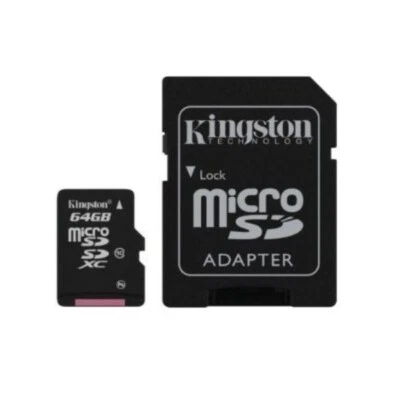 Pour Samsung Galaxy A40 : Carte Mémoire Micro SD 64 Go classe 10 - Bild 1 von 2