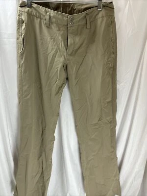 The North Face Women's Lightweight Nylon Cargo Hiking Pants Khaki Size 8 Regular - Image 1 of 4