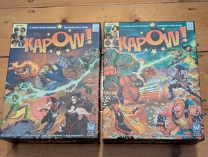 KAPOW! Volume 1 + Volume 2 + KS Bonuses Board Game By Wise Wizard Games BNIS - Picture 1 of 1