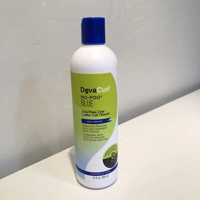 DevaCurl No-Poo Blue Anti-Brass Zero Lather Curl Cleanser 12 Fl Oz - Image 1 of 2