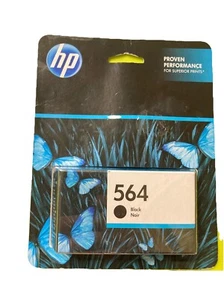 HP 564 Tintenpatrone Schwarz mit Standardkapazität (CB316WN#140) Abgelaufen 9/2021 - Bild 1 von 4