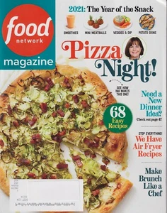 Food Network January February 2021 Pizza Night! 68 Easy Recipes (Magazine: Coo - Imagen 1 de 1