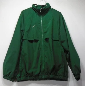 Nike Jesuit Green Sports Jacket Full Zip #215 Size Medium  - Picture 1 of 8