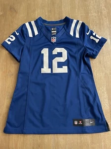 Nike Elite Indianapolis Colts Jersey Andrew Luck Women’s size Medium Blue - Picture 1 of 6