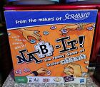Fun Board Games For Adults Kids Family Nab-It! Word Game Tiles 2-4 Players 