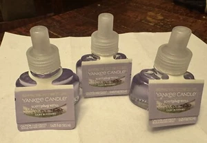 YANKEE CANDLE LILAC BLOSSOMS Home Fragrance Scent Plug In Refills Lot Of 3 - Picture 1 of 3