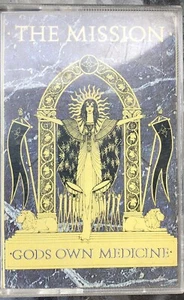 The Mission Cassette Tape Gods Own Medicine Mercury 1986 - Picture 1 of 1