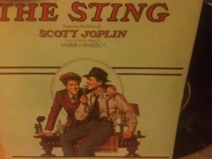 THE STING ORIGINAL MOTION PICTURE SOUNDTRACK 1974 MCA RECORDS 12" LP MCF 2537 - Picture 1 of 1