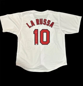 St Louis Cardinals Tony Larussa Signed Custom Jersey w/ JSA Cert - Picture 1 of 3