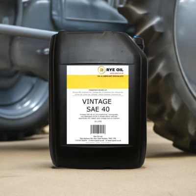 VINTAGE CLASSIC 40 ENGINE OIL 20 LITRE 20L (not 25l) NON-DETERGENT - Image 1 of 4