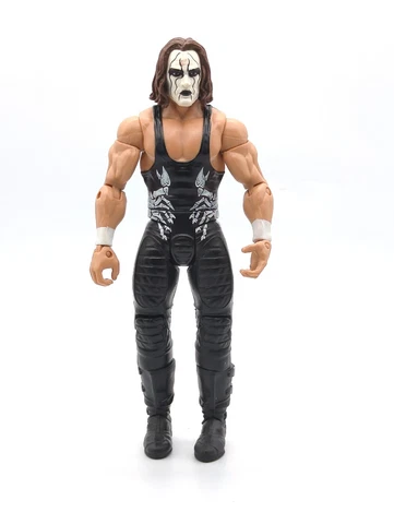 WWE Sting Series #55 Mattel Figure WCW Flashback Wrestling WWF Scorpion AEW Cover