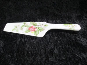 Coltello da torta Andrea by Sadek fiori di ciliegio porcellana floreale vintage Giappone - Foto 1 di 14