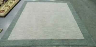 LIGHT GREY / DARK GREY 6' X 6' Square Stained Rug, Reduced Price HIM580B-6SQ - Image 1 of 4