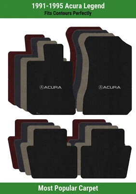 Alfombrillas delanteras y traseras Lloyd Ultimat para '91-95 Legend con Acura A con Acura Word Foto 1 de 4