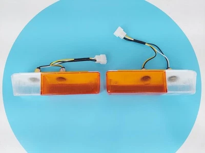 前转向信号灯防撞灯适用于 Datsun 120Y Sunny B210 Bluebird 1973-78 — 第 1/4 张图片