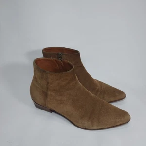 Aquatalia Größe 9 braune spitze Wildleder-Booties - Bild 1 von 10