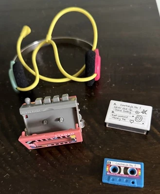 American Girl Courtney's Accessories Cassette Player Cassette Headphones - Image 1 of 4