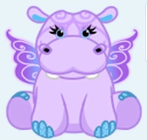 Webkinz Tranquility Hippo HM9238 RARE purple hippopotamus Virtual code messaged - Picture 1 of 2