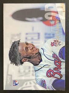 Ozzie Albies 2018 Topps Stadium Club Baseball Rookie Card Atlanta Braves #110 - Picture 1 of 2