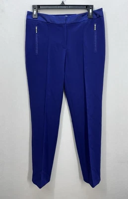 Pantalones al tobillo Chicos Manhattan satinados talla 0 (4/pequeños) azul carbono ajuste definitivo Foto 1 de 4