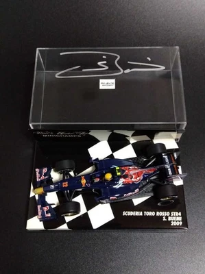 Modellino auto Minichamps Sebastian Buemi Toro Rosso 2009 firmato 1/43 F1 - Immagine 1 di 2