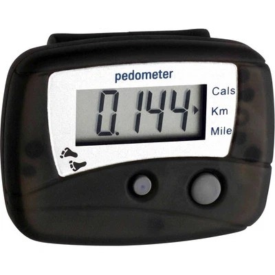 TFA Dostmann HiTrax Walk Pedometro Nero - Immagine 1 di 2