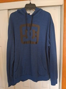 Dc Shoes Mens Pull Over Hoodie Xxl Mens Blue Rob Dyrdek - Picture 1 of 7