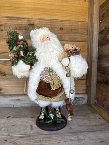 RARE Vintage Chelsea Fair Forever Christmas Santa “Sir Charles” Santa With Bear - Picture 1 of 17