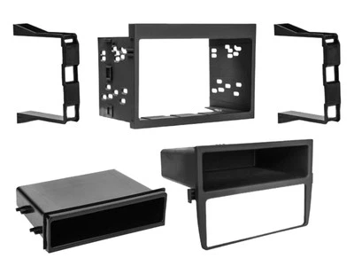 Kit mascherina radio doppio DIN autoradio per Porsche 911 996 1997-2006 Boxster 986 1